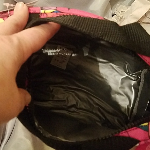 Betsey Johnson dress print lunch bag - Picture 3 of 5